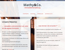 Tablet Screenshot of mathy-hamburg.de